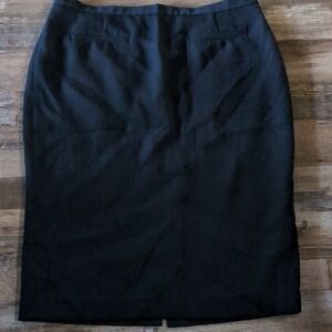 Elegant Black Pencil Skirt